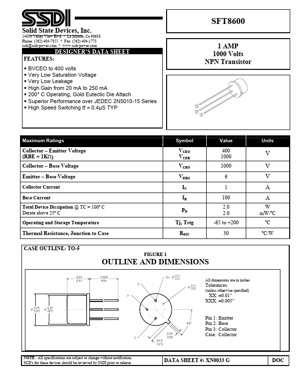 SFT8600