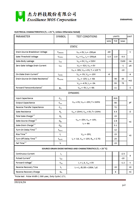 EMB44P04Q