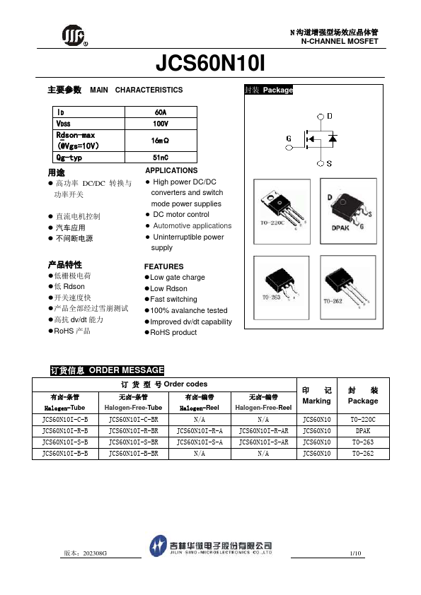 JCS60N10I