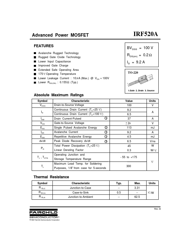 IRF520A