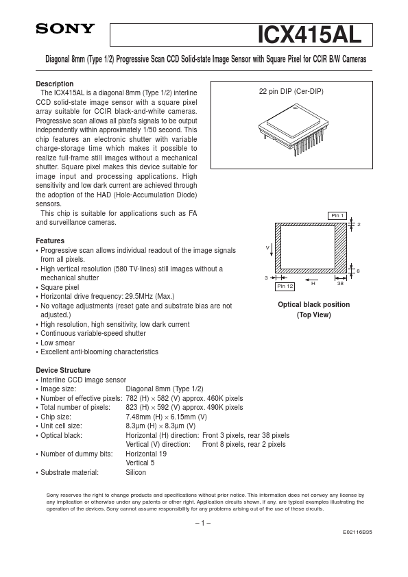 ICX415AL