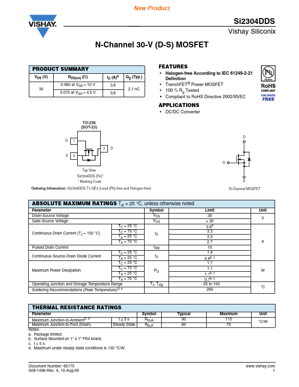 SI2304DDS