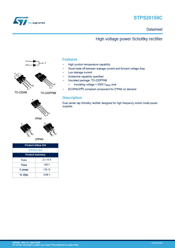 STPS20150CR