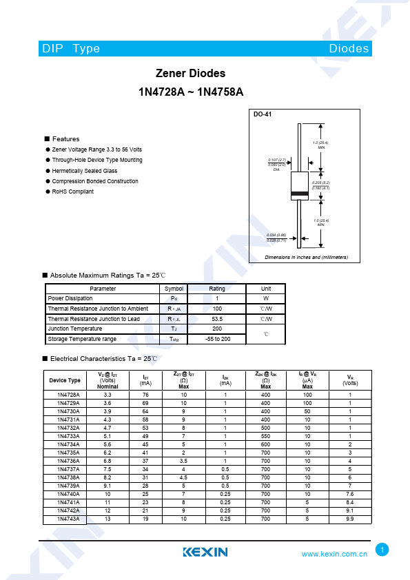 1N4752A