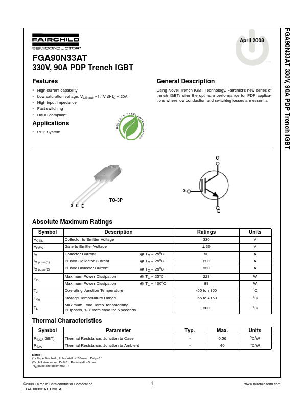 FGA90N33AT