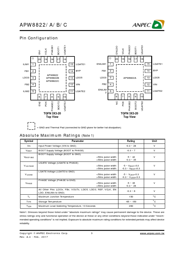 APW8822C