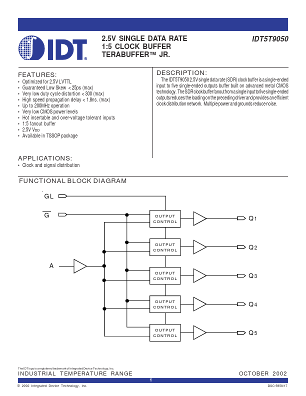 IDT5T9050