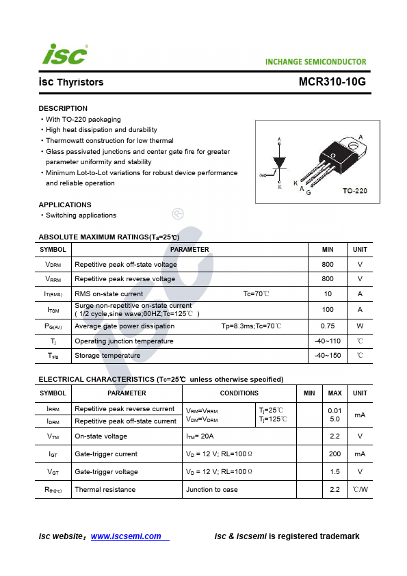 MCR310-10G