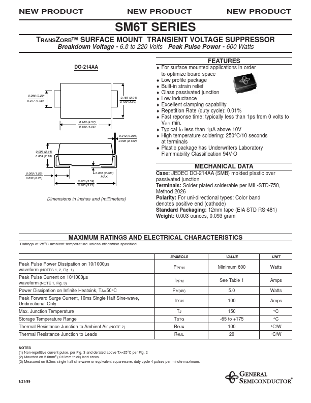 SM6T39A