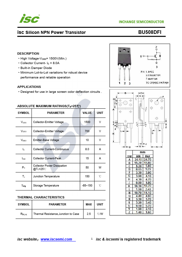 BU508DFI