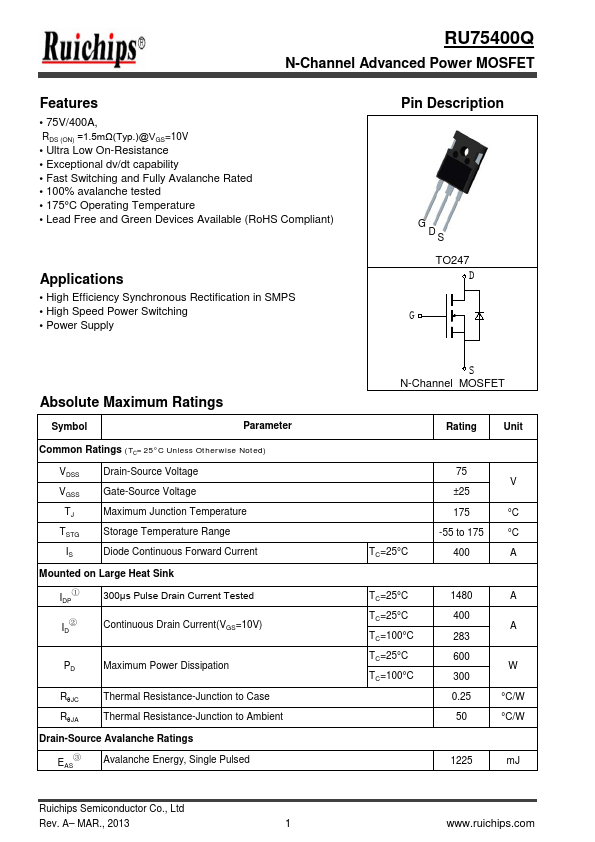 RU75400Q