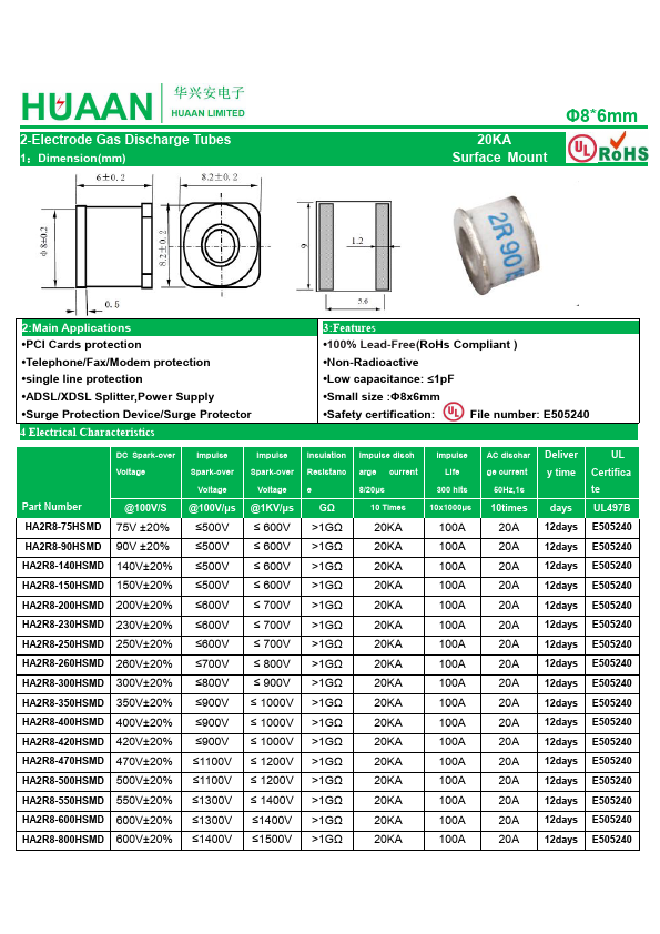 HA2R8-300HSMD