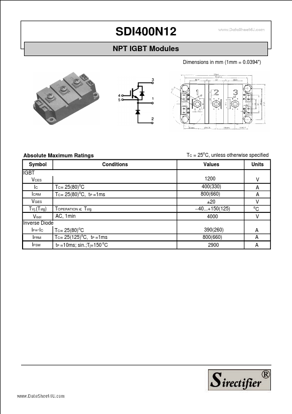 SDI400N12