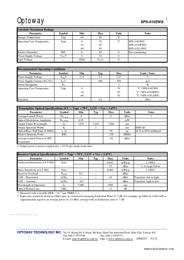 XPS-4102BWG