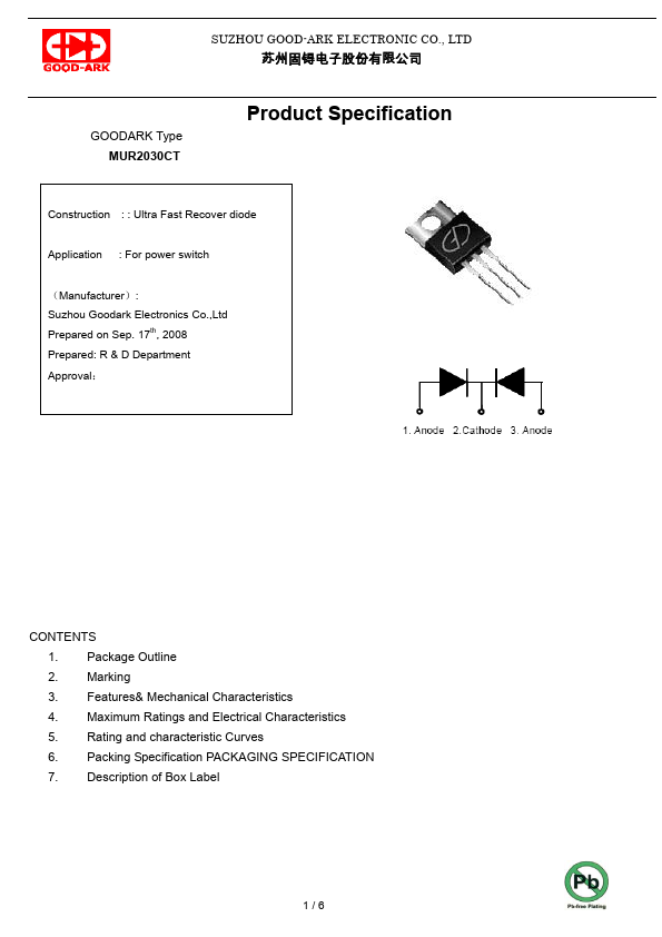 MUR2030CT