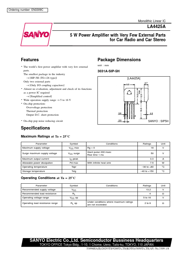 LA4425A