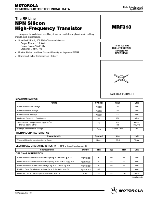 MRF313