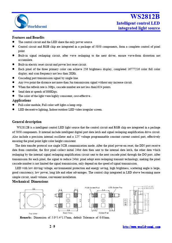 WS2812B