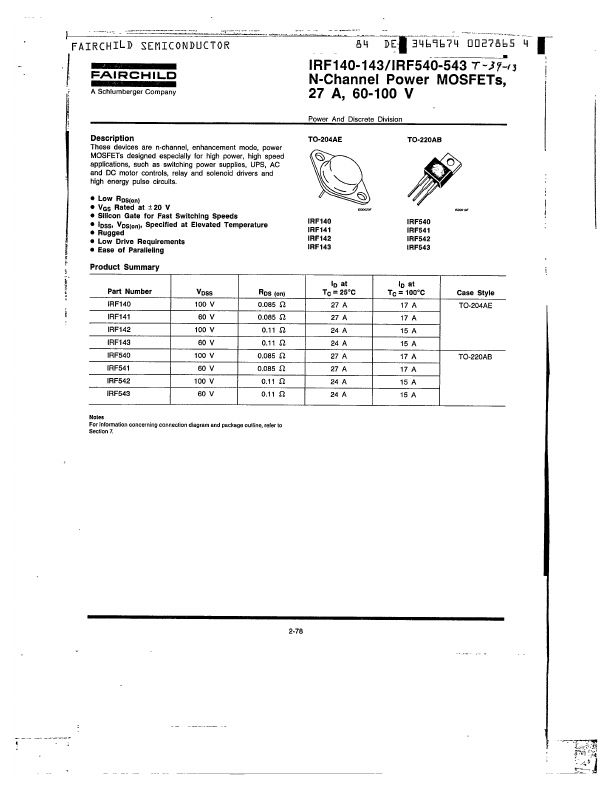 IRF142