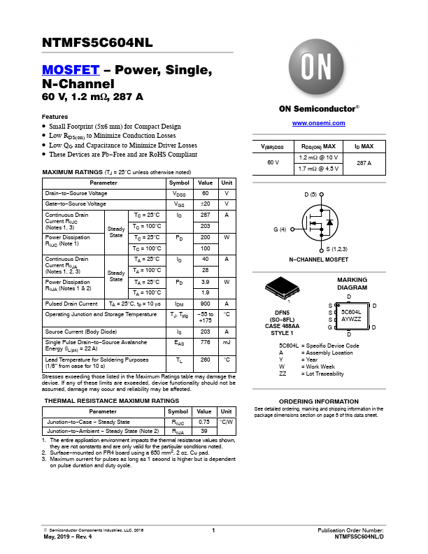 NTMFS5C604NL