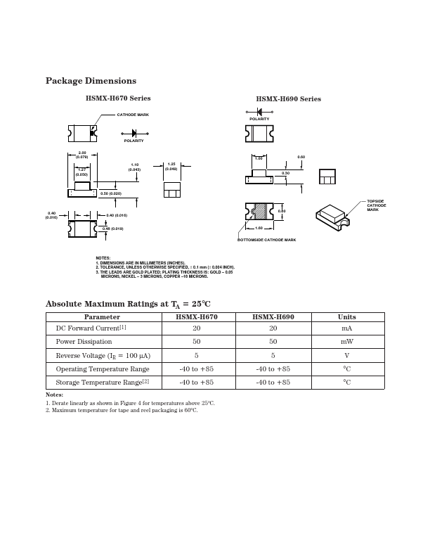 HSMS-H670