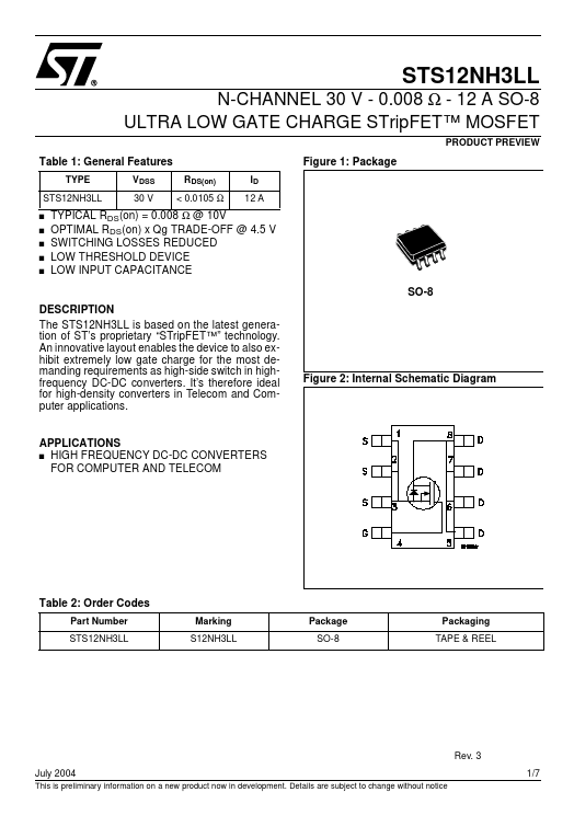 STS12NH3LL