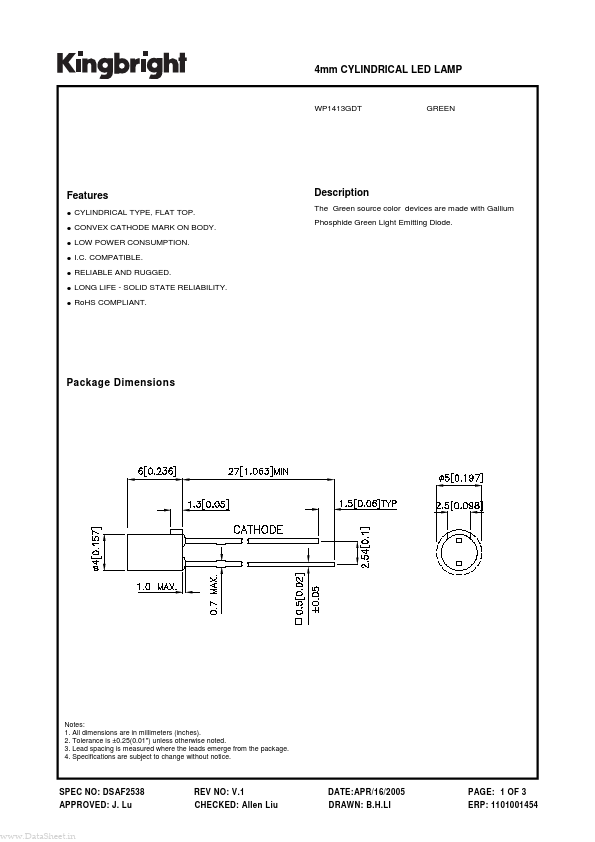 WP1413GDT