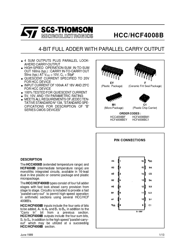 HCF4008B