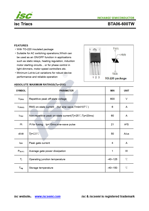 BTA06-600TW