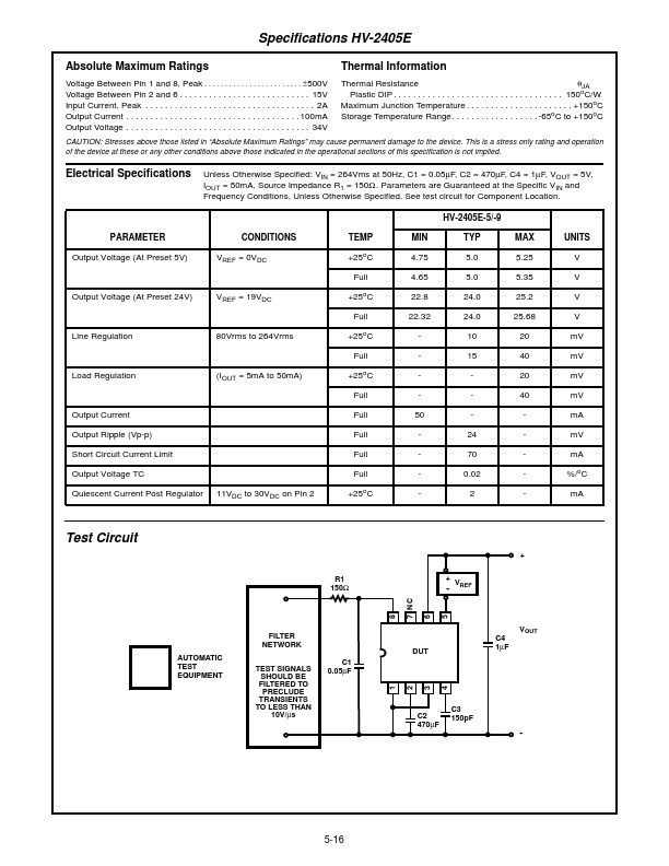 HV3-2405E-5