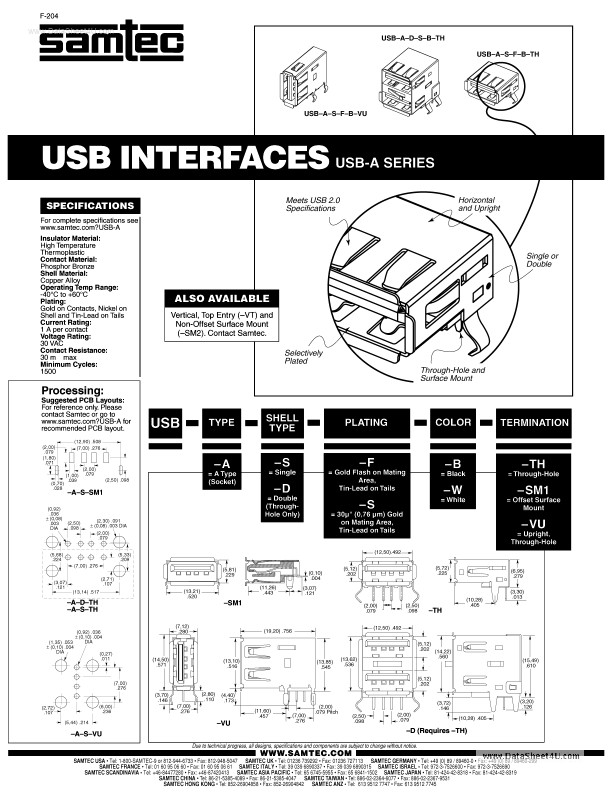 USB-A-D-S-x-xxx