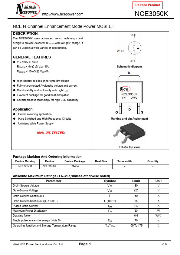 NCE3050K