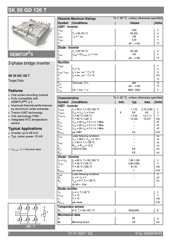 SK50GD126T