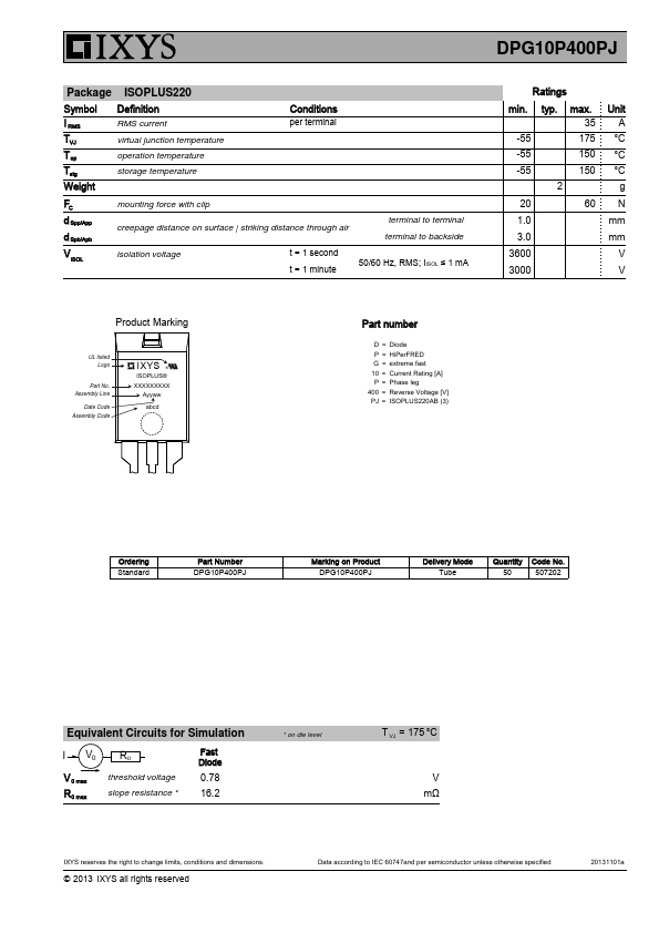 DPG10P400PJ