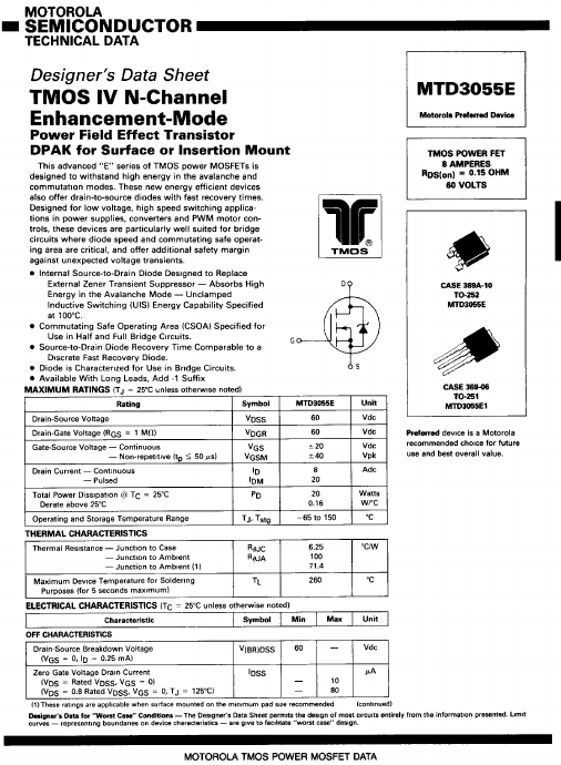 MTD3055E