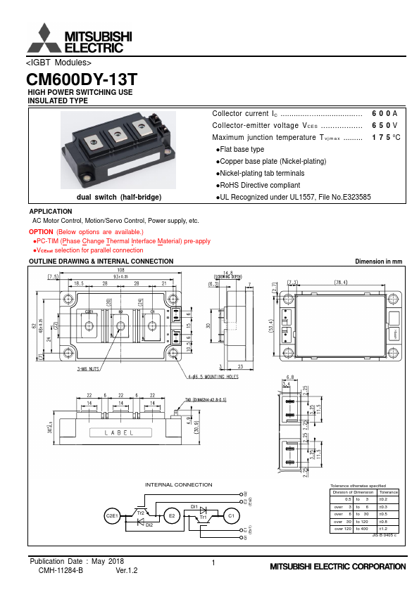 CM600DY-13T