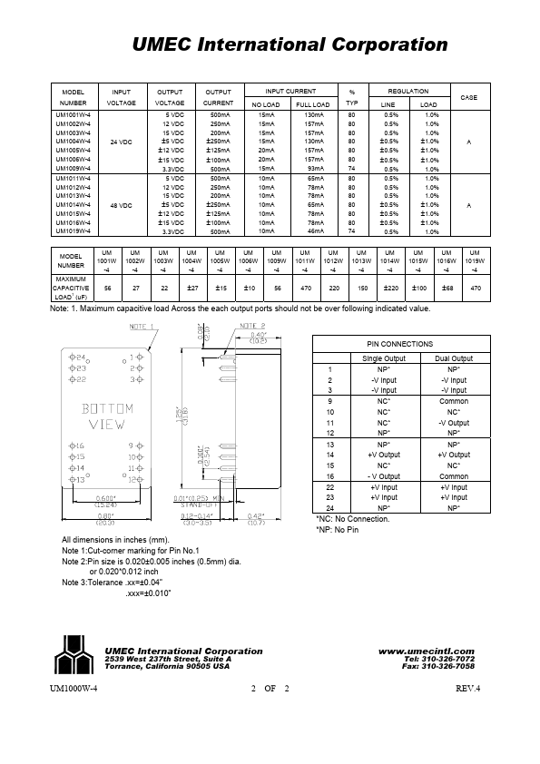 UM1001W-4