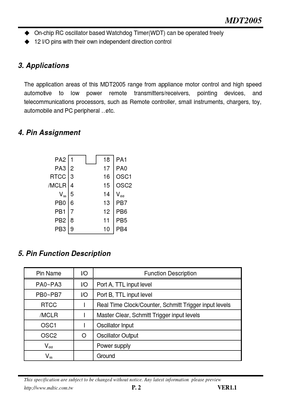 MDT2005