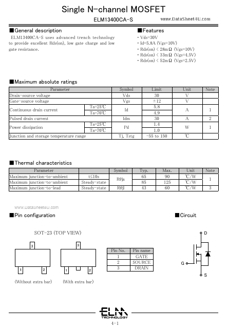 ELM13400CA-S