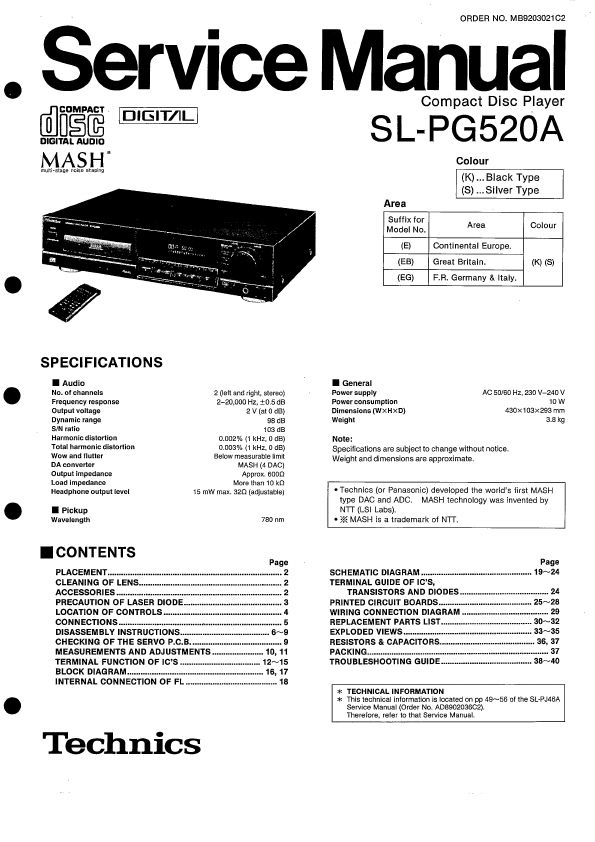 SL-PG520A