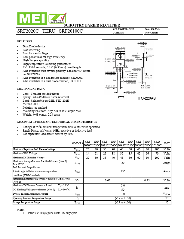 SRF2050C