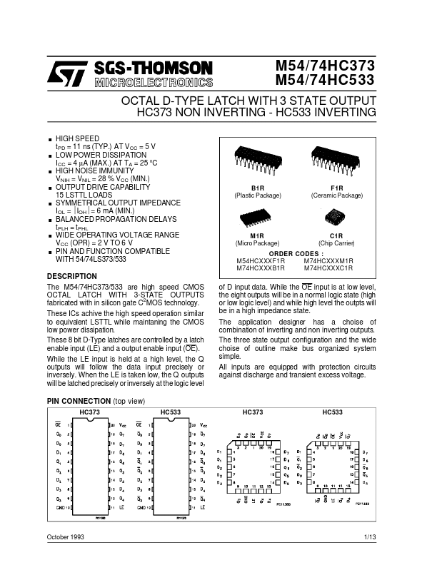 M54HC533