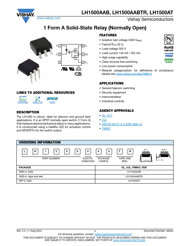 LH1500AABTR