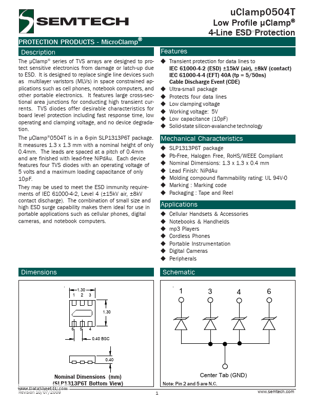 UCLAMP0504T