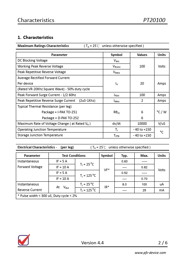 PT20100D