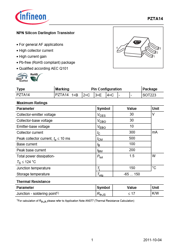 PZTA14