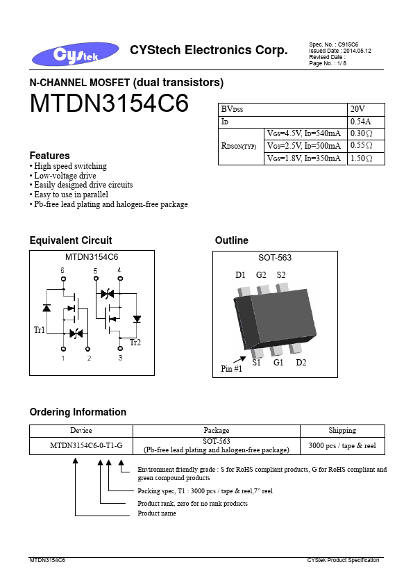 MTDN3154C6