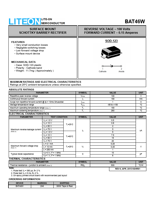 BAT46W