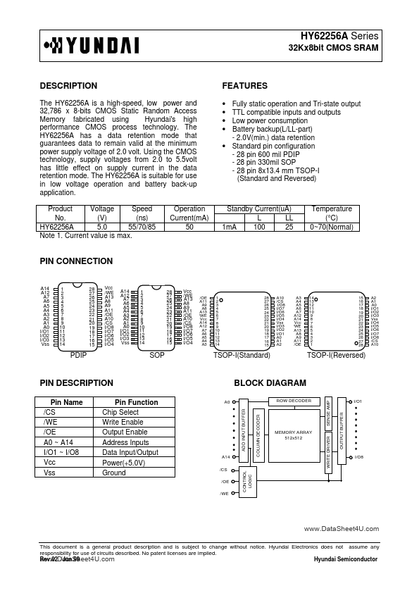 HY62256A