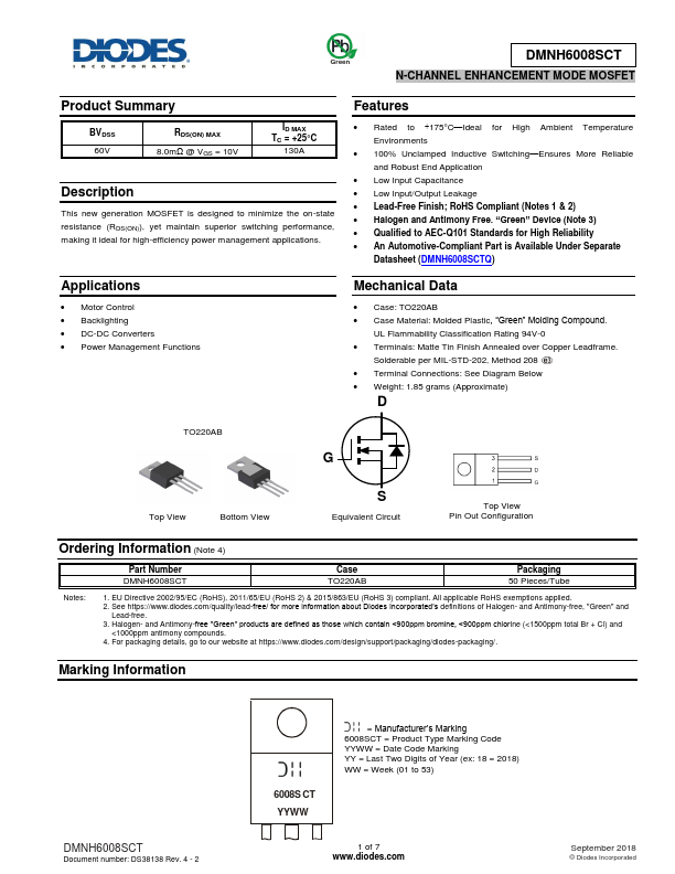 DMNH6008SCT